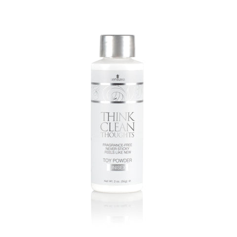Think Clean Thoughts Toy Powder - 2 Oz. Think Clean Thoughts Toy Powder - 2 Oz.