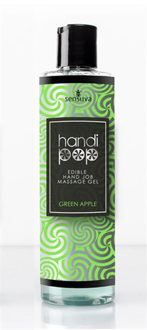Handi Pop Handjob Massage Gel - Green Apple - 4.2 Oz. Handi Pop Handjob Massage Gel - Green Apple - 4.2 Oz.