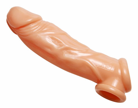 Realistic Flesh Penis Enhancer and Ball Stretcher Realistic Flesh Penis Enhancer and Ball Stretcher
