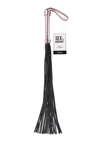 Brat Flogger - Black / Rose Gold Brat Flogger - Black / Rose Gold