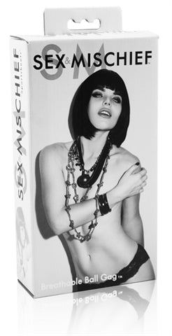Sex and Mischief Breathable Ball Gag Sex and Mischief Breathable Ball Gag