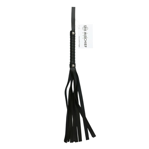 Sex and Mischief Faux Leather Flogger Sex and Mischief Faux Leather Flogger