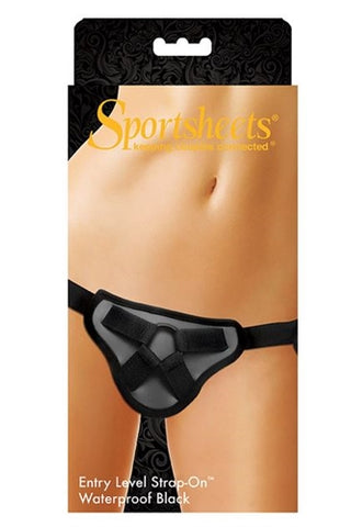 Entry Level Strap on Waterproof - Black Entry Level Strap on Waterproof - Black