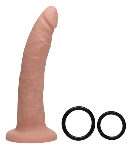 Charmed 7.5 Inch Silicone Dildo With Harness Charmed 7.5 Inch Silicone Dildo With Harness