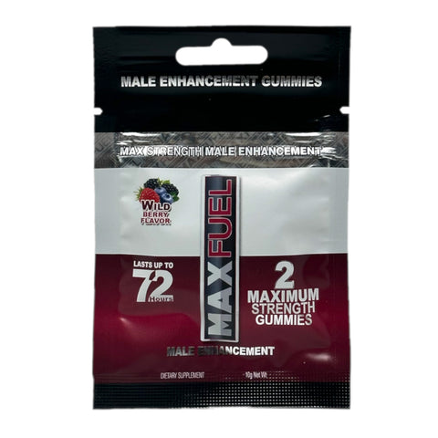 Maxfuel Male Enhancement Gummies Display of 24 -  Wild Berry Maxfuel Male Enhancement Gummies Display of 24 -  Wild Berry