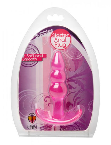 Bubbles Bumpy Starter Anal Plug - Pink Bubbles Bumpy Starter Anal Plug - Pink
