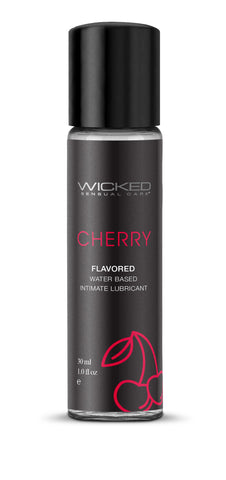 Aqua Cherry Flavored Water Based Intimate  Lubricant - 1 Fl. Oz. Aqua Cherry Flavored Water Based Intimate  Lubricant - 1 Fl. Oz.