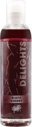 Warming Delights - Black Cherry - Flavored Lube 4  Oz Warming Delights - Black Cherry - Flavored Lube 4  Oz