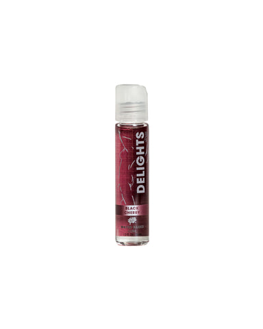 Delight Water Based - Black Cherry - Flavored Lube 1 Oz Delight Water Based - Black Cherry - Flavored Lube 1 Oz