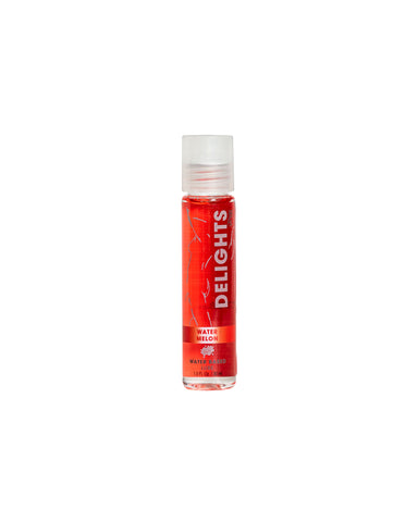 Delight Water Based - Watermelon - Flavored Lube 1 Oz Delight Water Based - Watermelon - Flavored Lube 1 Oz