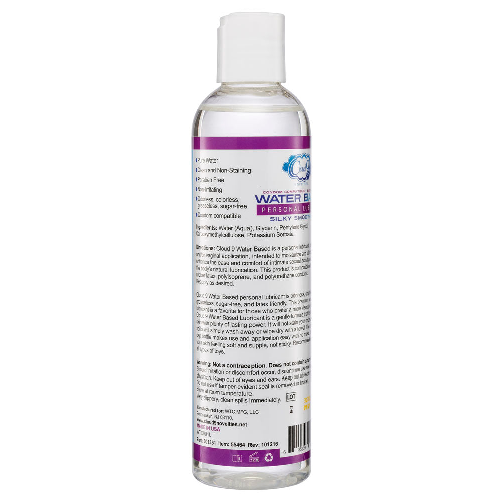 Cloud 9 Water Based Personal Lubricant 8 Fl. Oz. Libido Lifted Cloud 9 Water Based Personal Lubricant 8 Fl. Oz. Libido Lifted