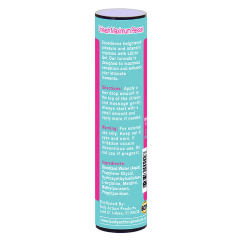 Libido Gel Female Arousal Gel - 0.5oz Bottle
