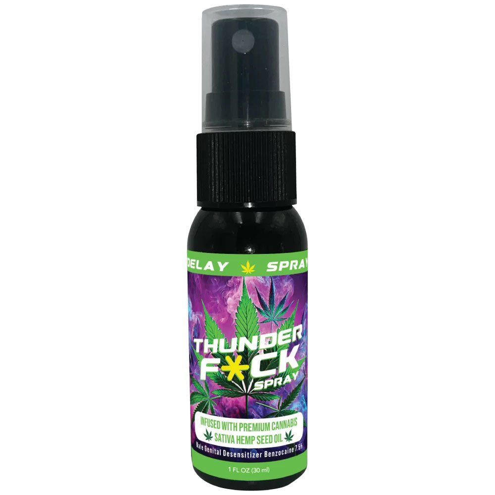 Thunder Fuck Male Climax Control Spray - 1oz Bottle