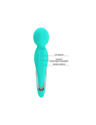 Walter Super Soft Silicone Wand - Seafoam