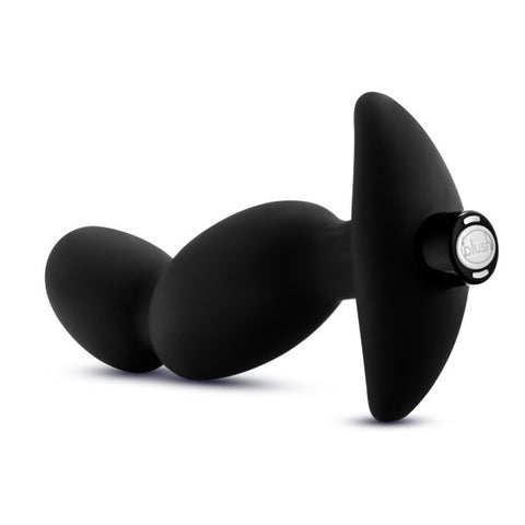 Anal Adventures - Platinum - Silicone Vibrating  Prostate Massager 04 -Black