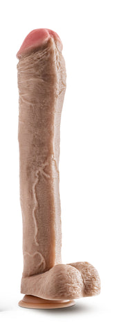 Dr. Skin - Mr. Ed - 13 Inch Dildo With Balls -  Beige