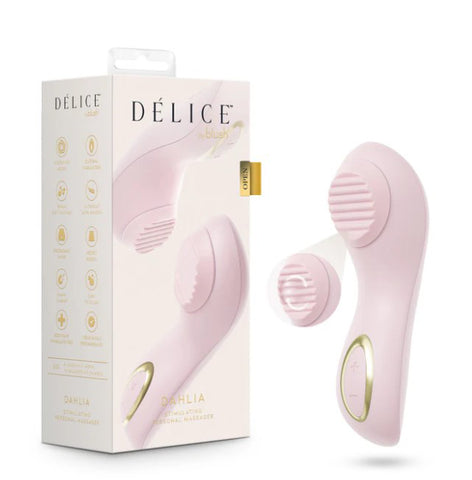 Delice Dahlia Stimulating Personal Massager - Pink