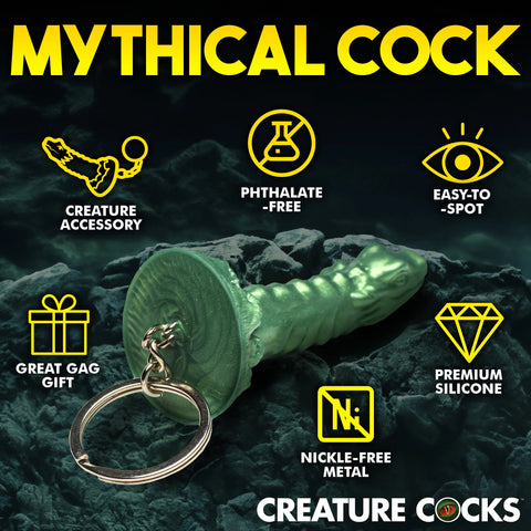 Cockness Monster Keychain - Green