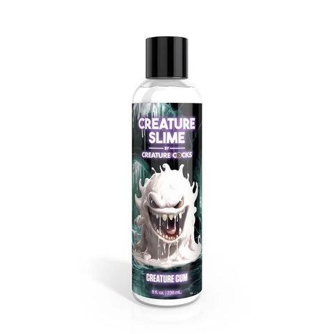 8oz Creature Slime Creature Cum Unscented Jizz  - Lubricant - Clear