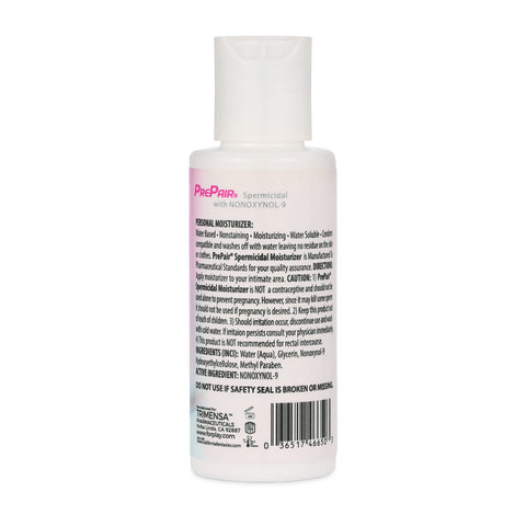 Prepair Spermicidal 2.4oz Bottle