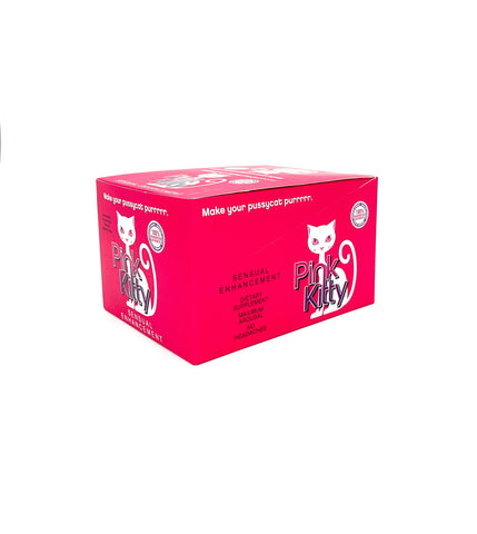 Pink Kitty Liquid Bottle - 12 Per Display