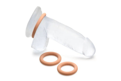 Jock Silicone Cock Ring Set in - Medium