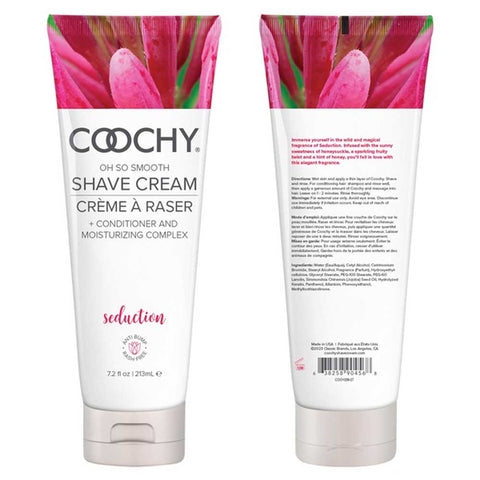 Coochy Oh So Smooth Shave Cream - Seduction - 7.2 Oz