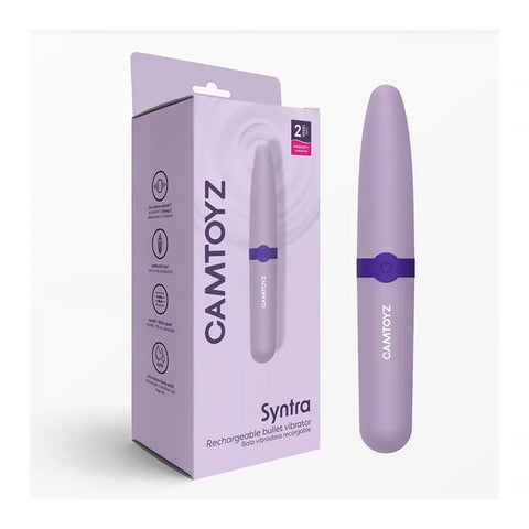 Syntra Camtoyz Rechargeable Bullet Vibrator - Purple Libido Lifted Syntra Camtoyz Rechargeable Bullet Vibrator - Purple Libido Lifted