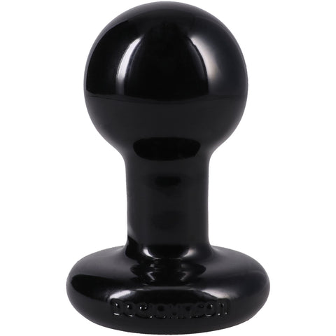 Round Butt Plug Small - Black