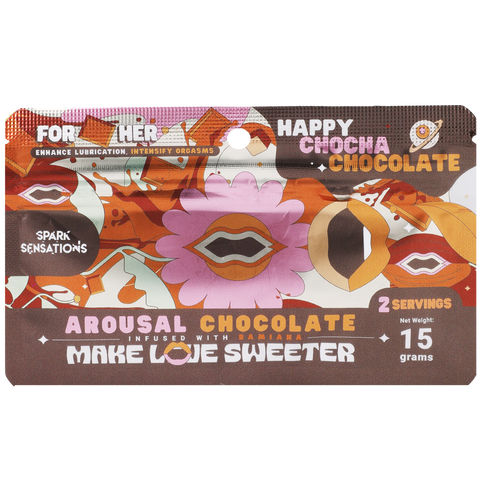 Happy Chocha (Hers) Chocolate - 12 Pack Display