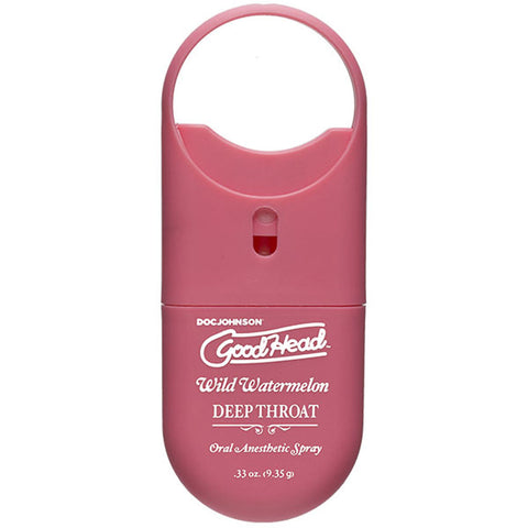 Goodhead - Deep Throat Spray to-Go - Wild  Watermelon - .33 Oz.