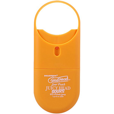 Goodhead Juicyhead Dry Mouth Spray to Go - Sour Peach .30 Oz