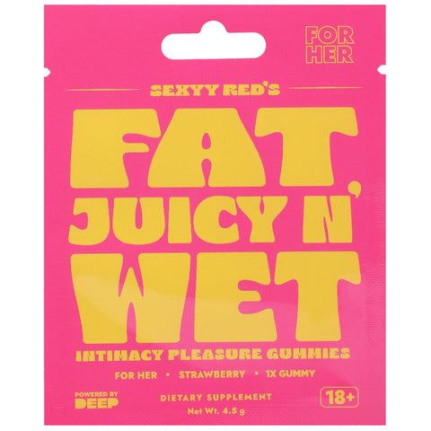 Sexyy Red - Her Sexual Stimulation Gummies - 12 Pack Display - Strawberry