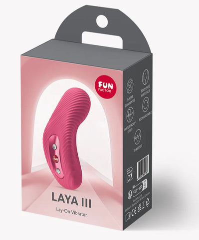 Laya III Lay-on Vibrator - Magenta Libido Lifted Laya III Lay-on Vibrator - Magenta Libido Lifted
