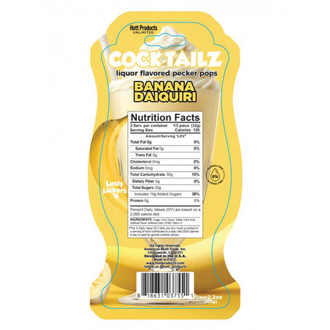 Cocktailz Banana Daiquiri Pecker Pop