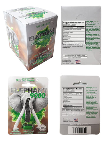 Elephant 9000 25 Ct Display Box