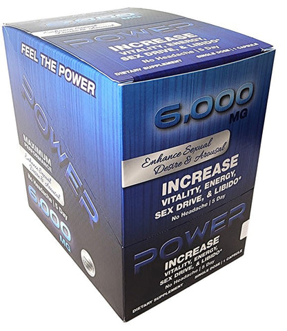 Power 6000 25 Ct Display Box