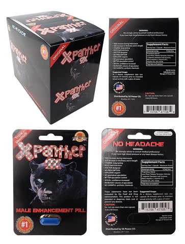 X Panther 30 Ct Display Box