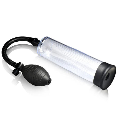 Amp Up Penis Pump With Bulb - Clear