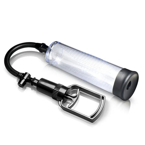 Amp Up Penis Pump With Pull Rod - Clear