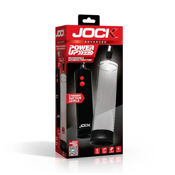 Power Up Rechargeable Automatic Penis Pump - Clear Libido Lifted Power Up Rechargeable Automatic Penis Pump - Clear Libido Lifted