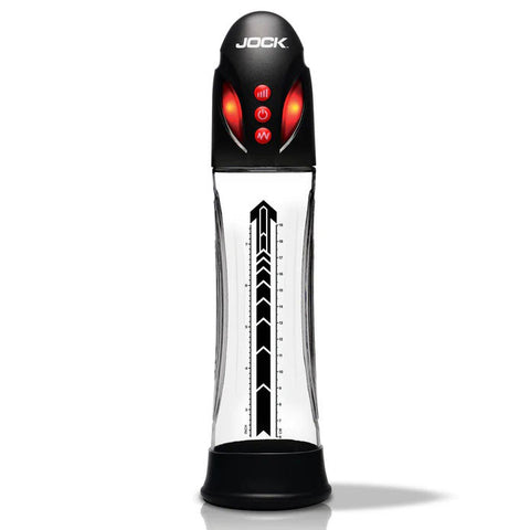 Power Up Automatic Waterproof Penis Pump - Clear