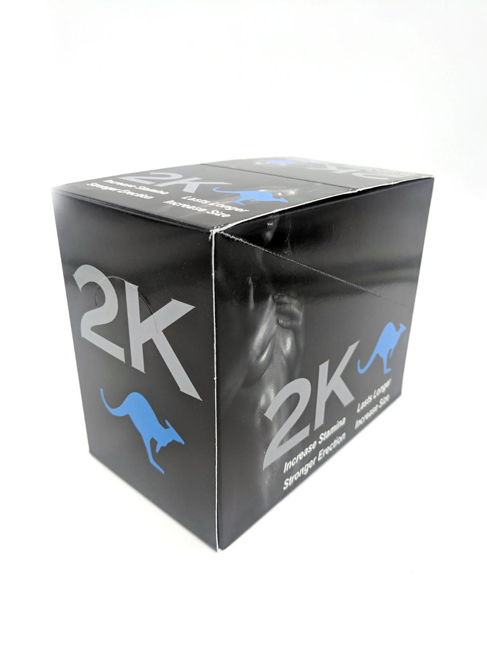 Kangaroo 2k for Him - 30 Count Blue Display - 2ct Blister