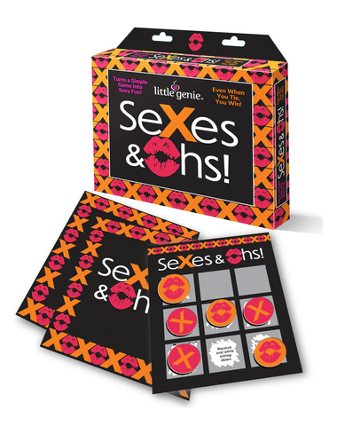 Sexes and Oohs Sexy Tic Tac Toe Scratch Off Game