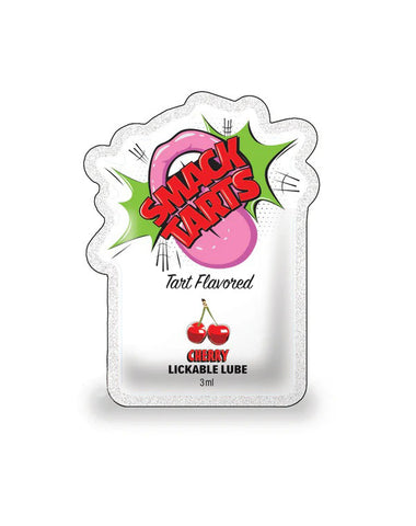 Smack Tarts Lube 3ml Pouch Display 36pc - Sour Cherry