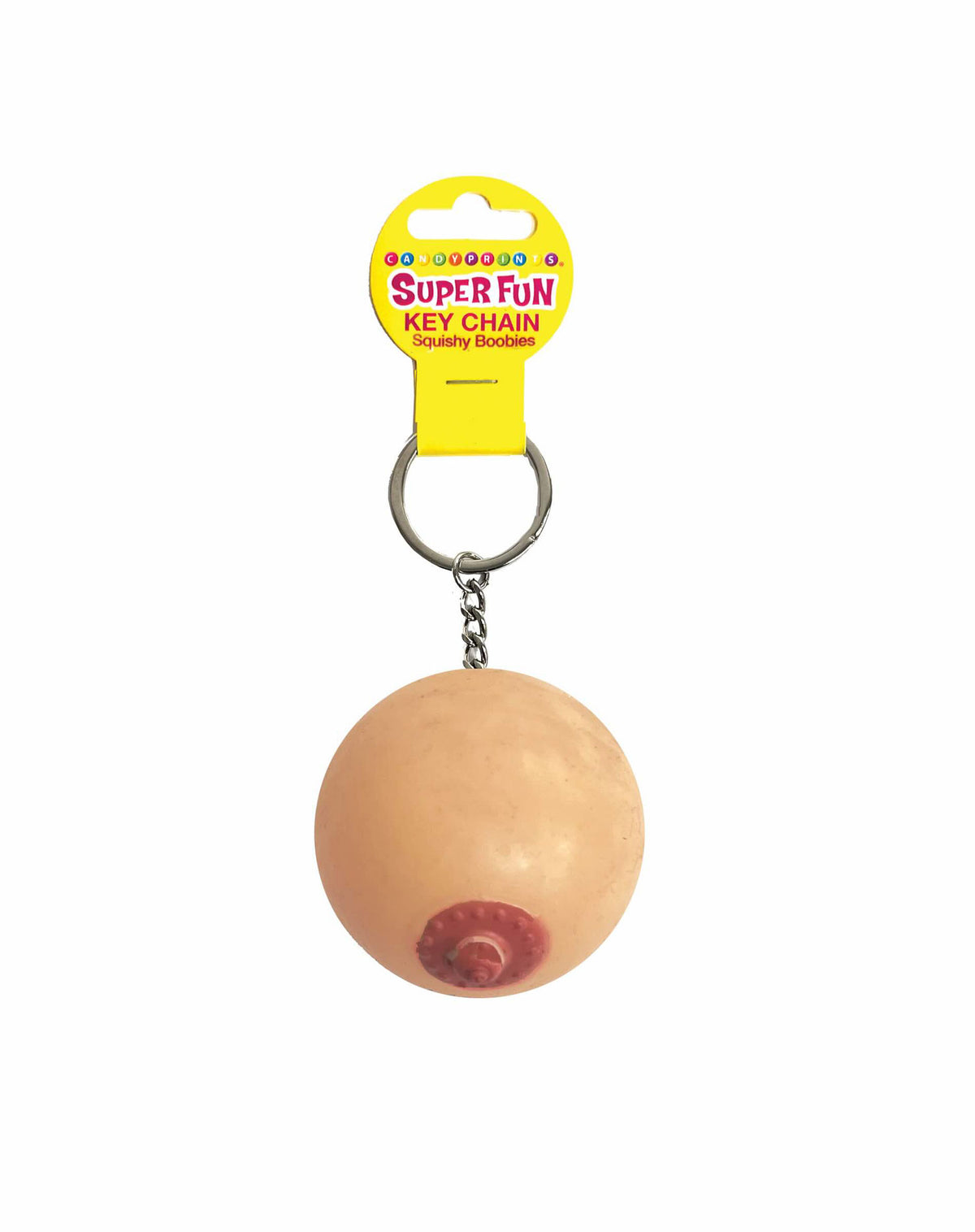 Super Fun Key Chain, Squishy Boob