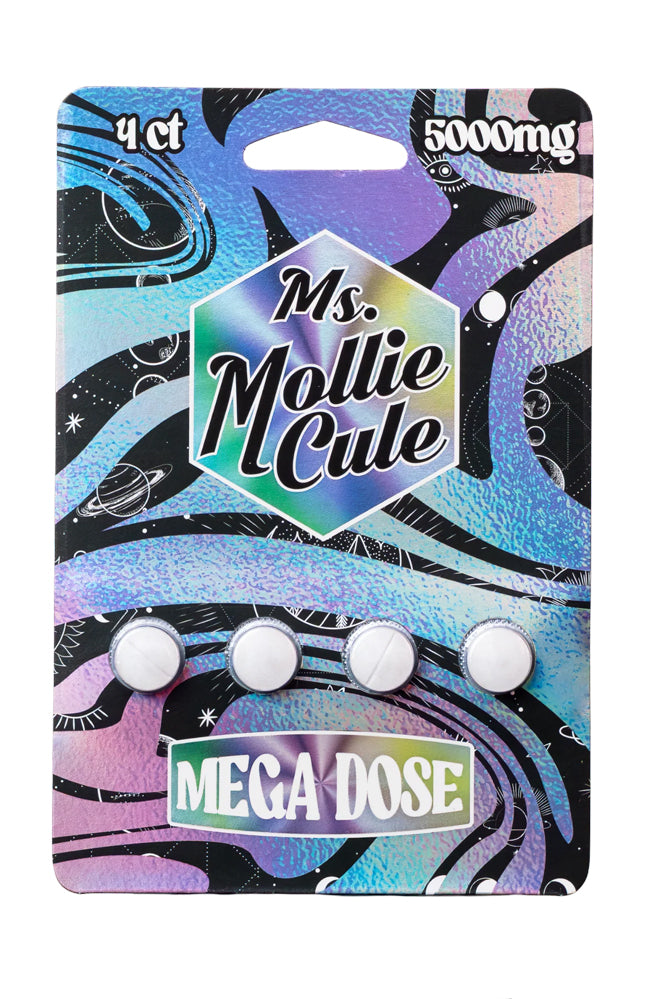 Ms Mollie Cule Display Box With 10 Blister Packs 4 Doses Per Card