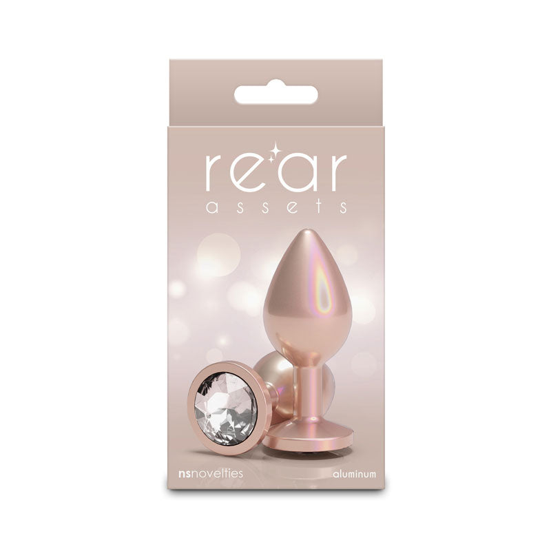 Rear Assets - Iridescent Champagne - Medium - Clear