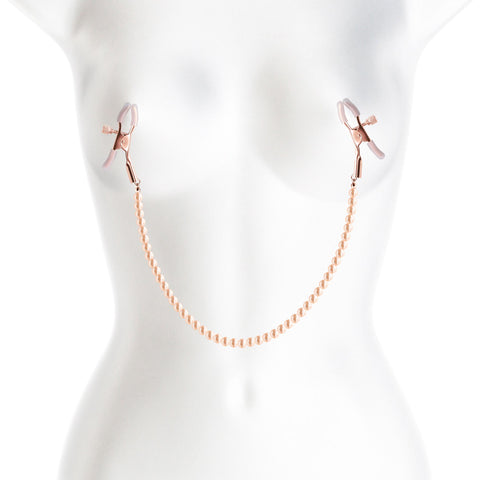 Bound - Nipple Clamps - Dc1 - Rose Gold