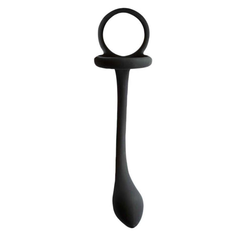 My Cockring Cring With Buttplug - Black